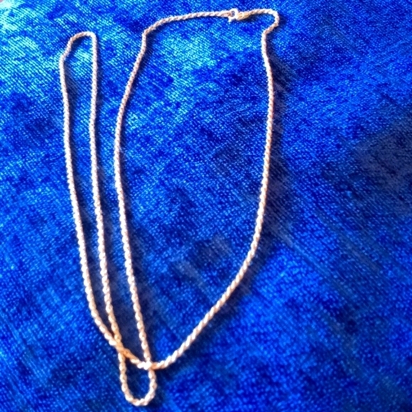 New necklace 18 kt gold plated 30" made in Italy - Picture 4 of 4